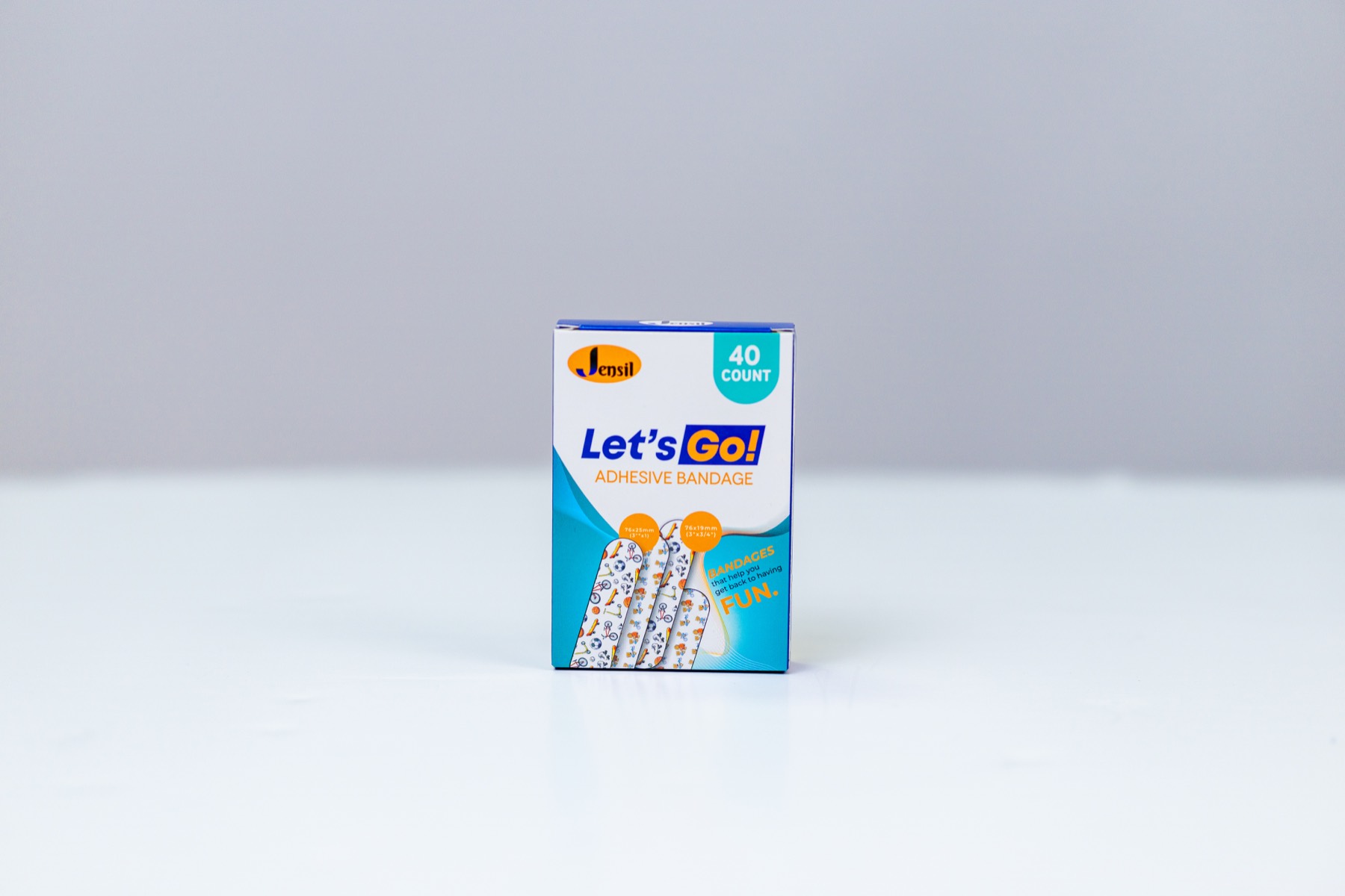 Let's Go bandages alternate product shot