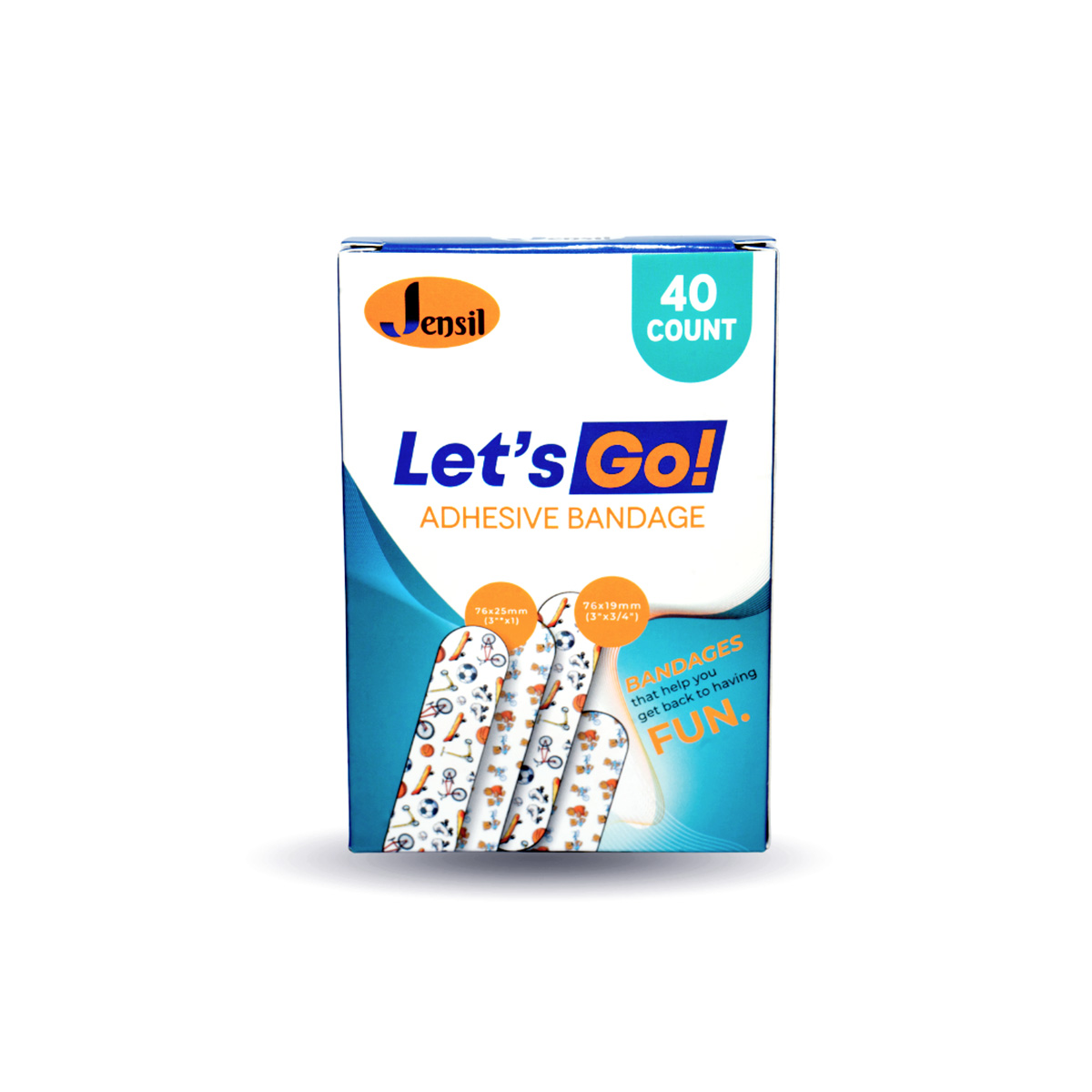 Let's Go Adhesive Bandages