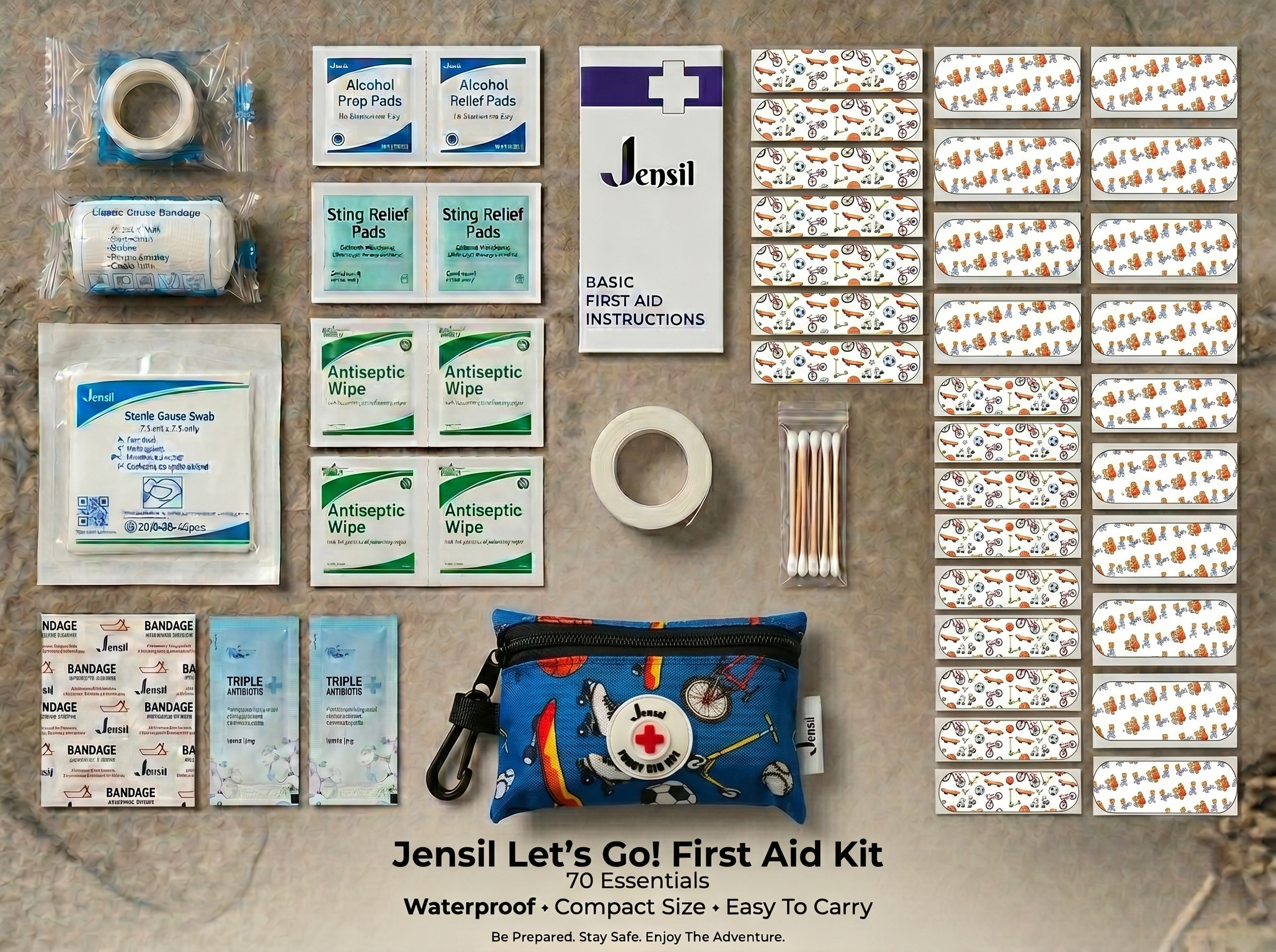Let's Go Kit inside contents