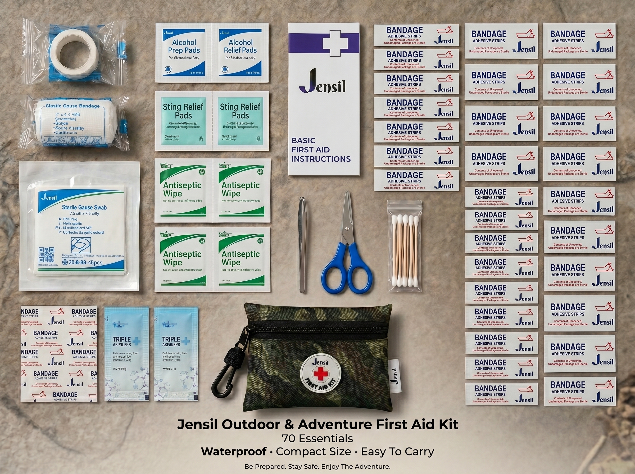 Outdoor Adventure Kit inside contents