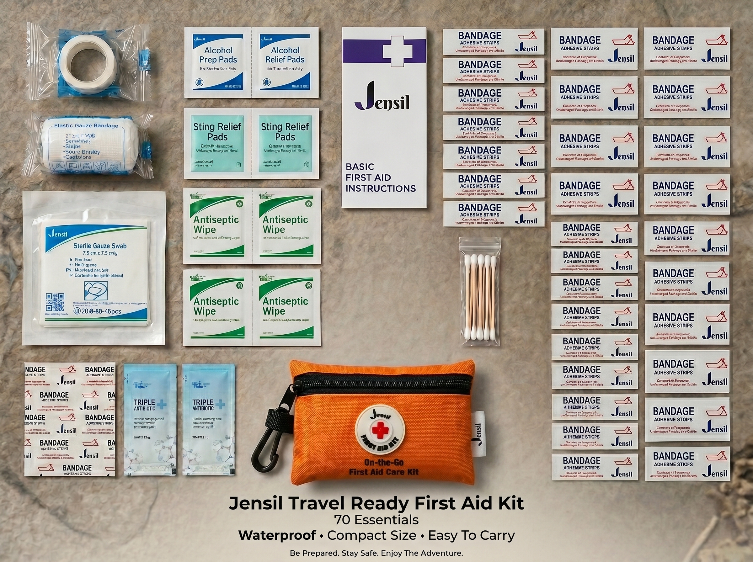Travel Ready Kit inside contents